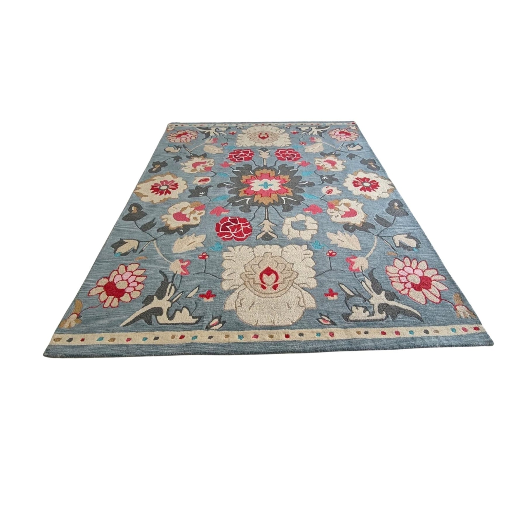 Classic Charm Hand Tufted Rug 8 x 10 ft 1 - 1001 Knots