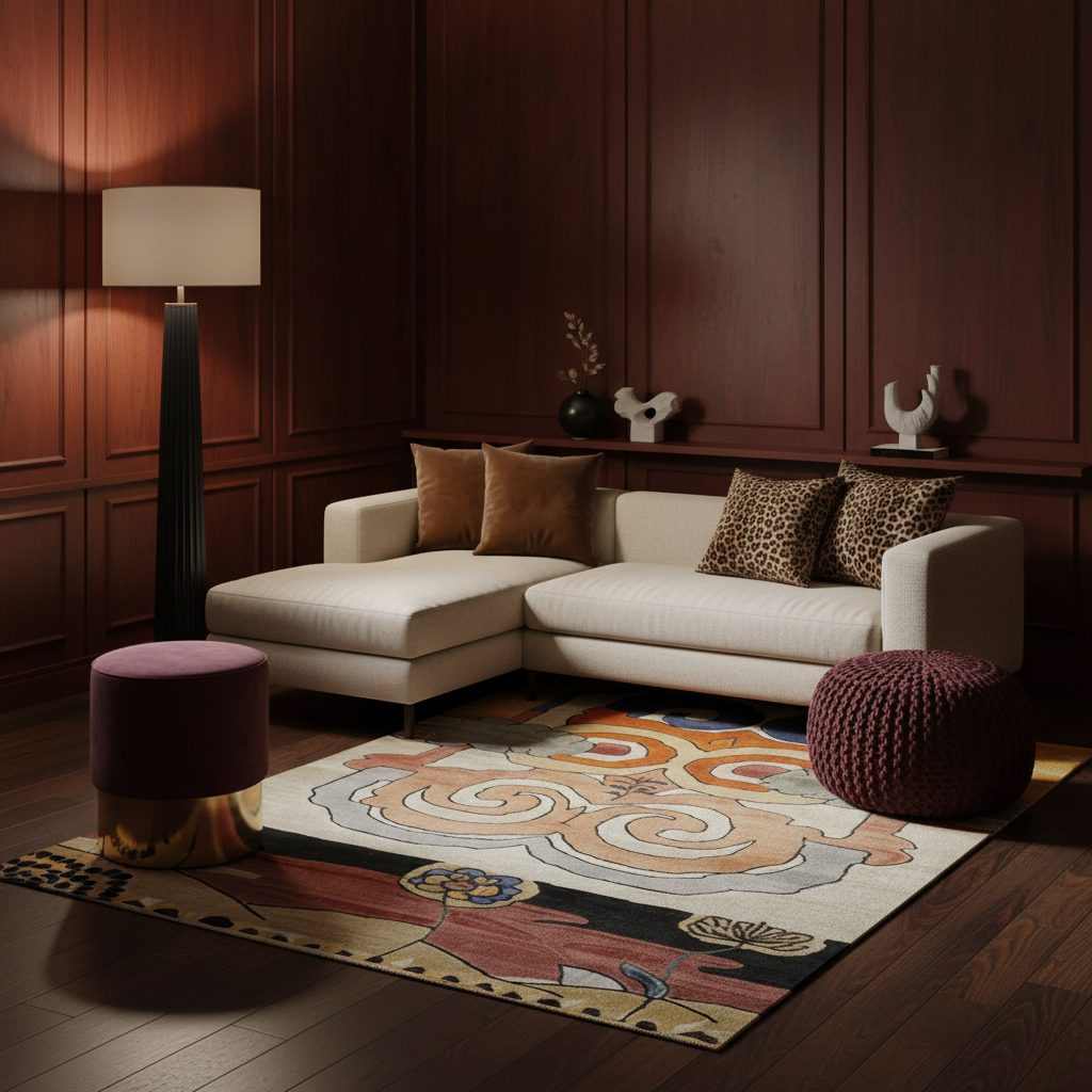 Cloudscape Garden Hand Tufted Rug