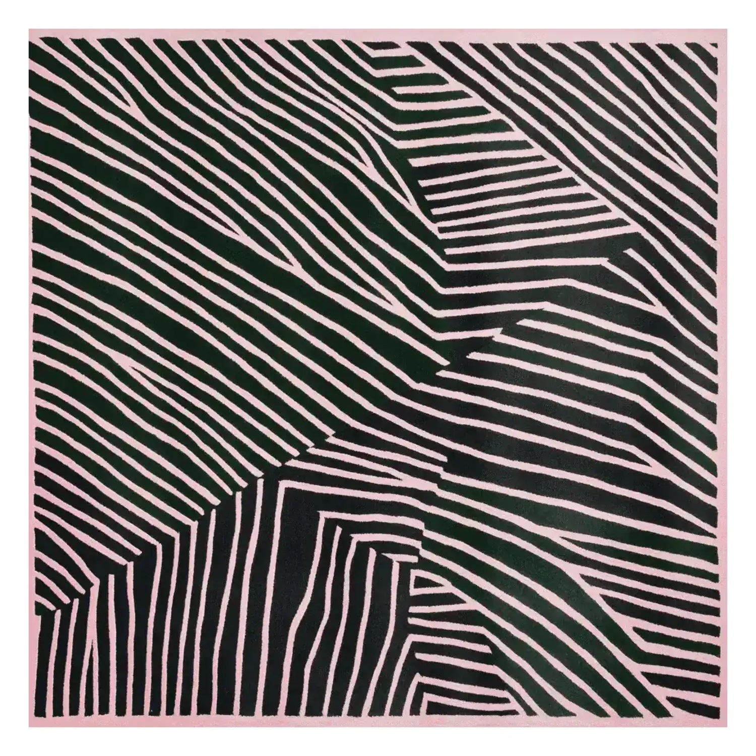 Coded Line Rhythm Hand Tufted Rug