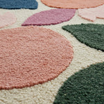 Color Bloom Balance Hand Tufted Rug 3 - 1001 Knots
