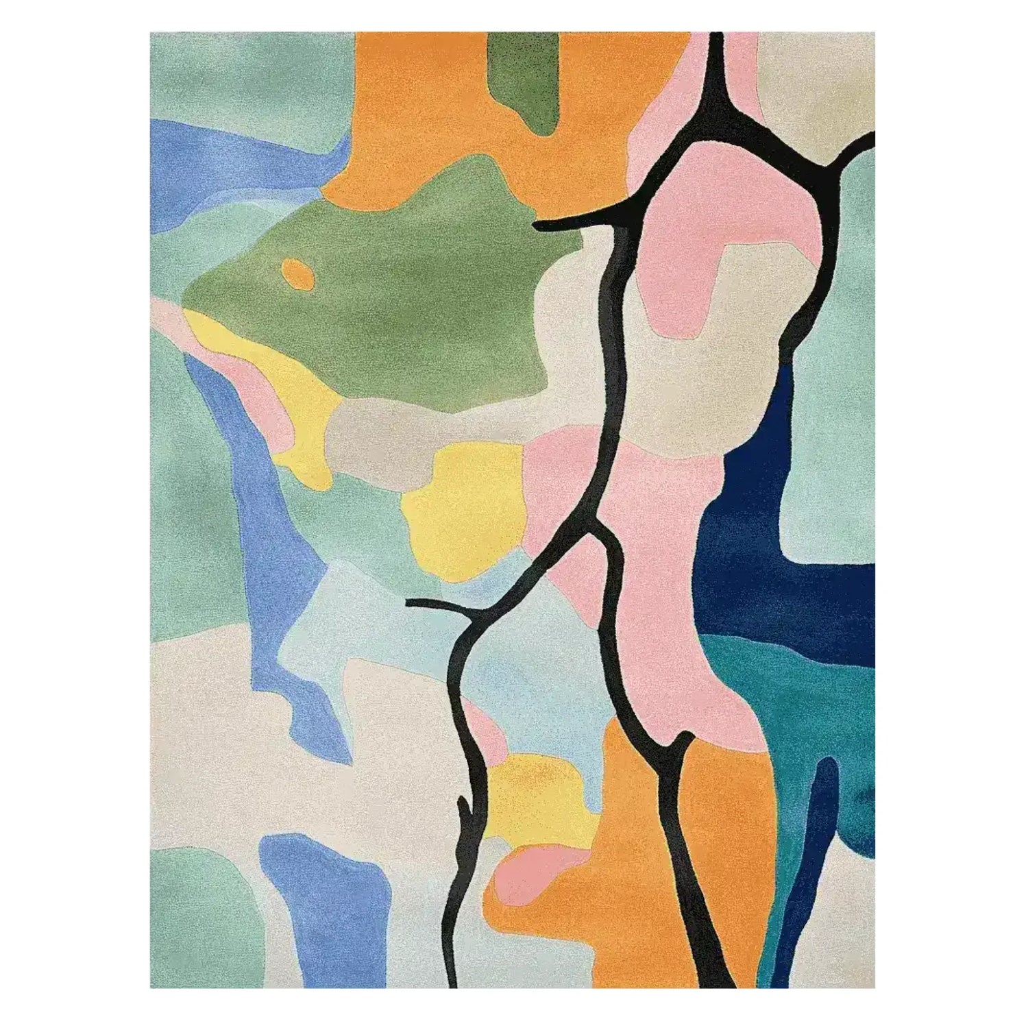 Color Terrain Hand Tufted Rug