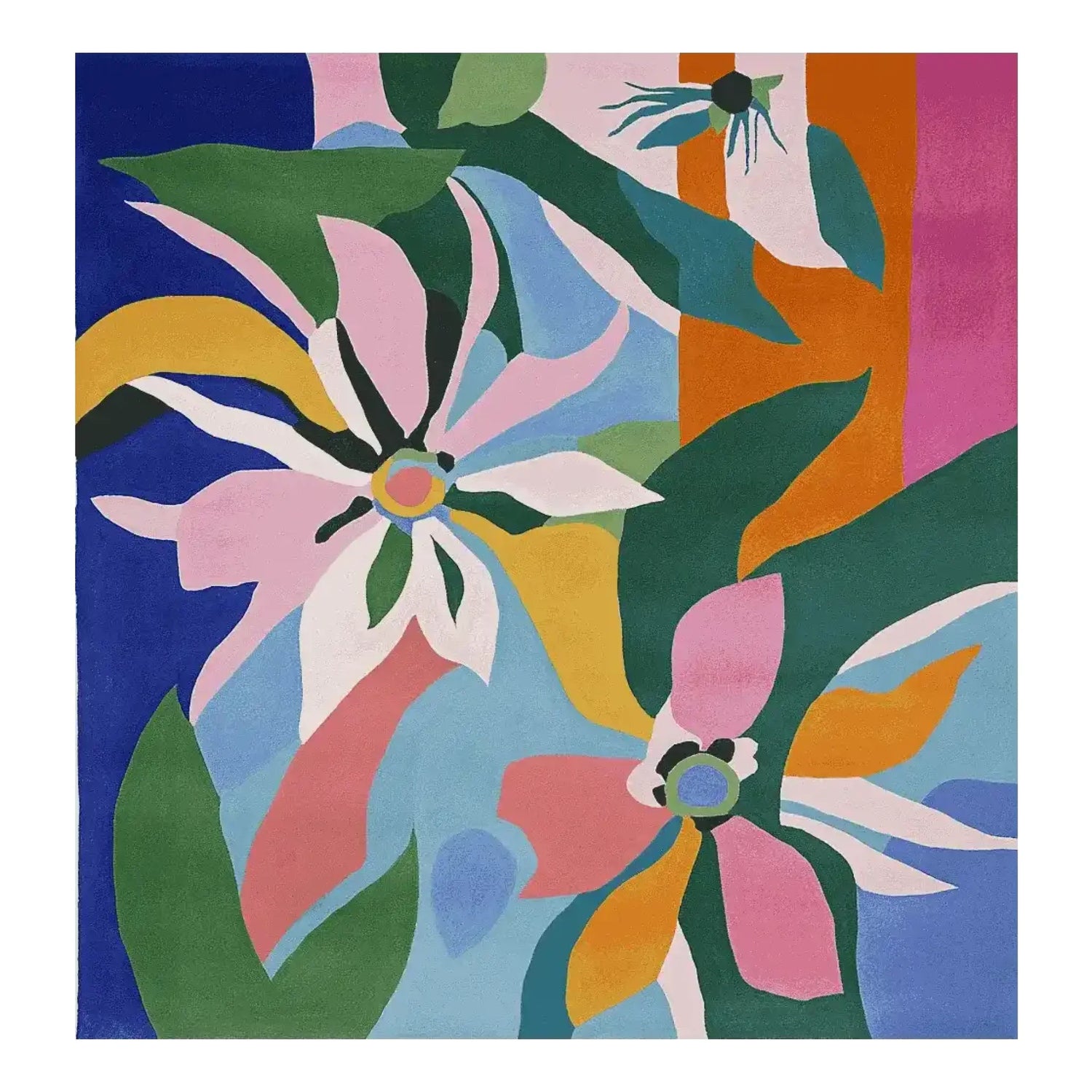 Colorburst Petal Reverie Hand Tufted Rug