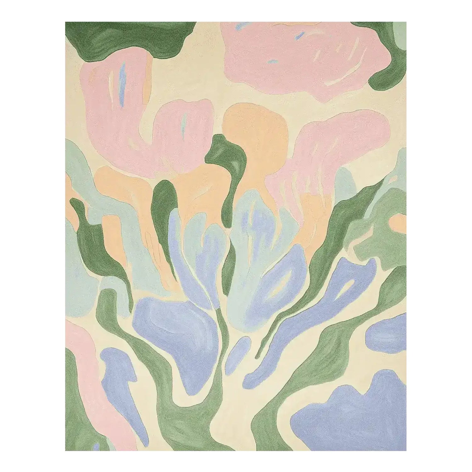 Colorform Bloom Memory Hand Tufted Rug