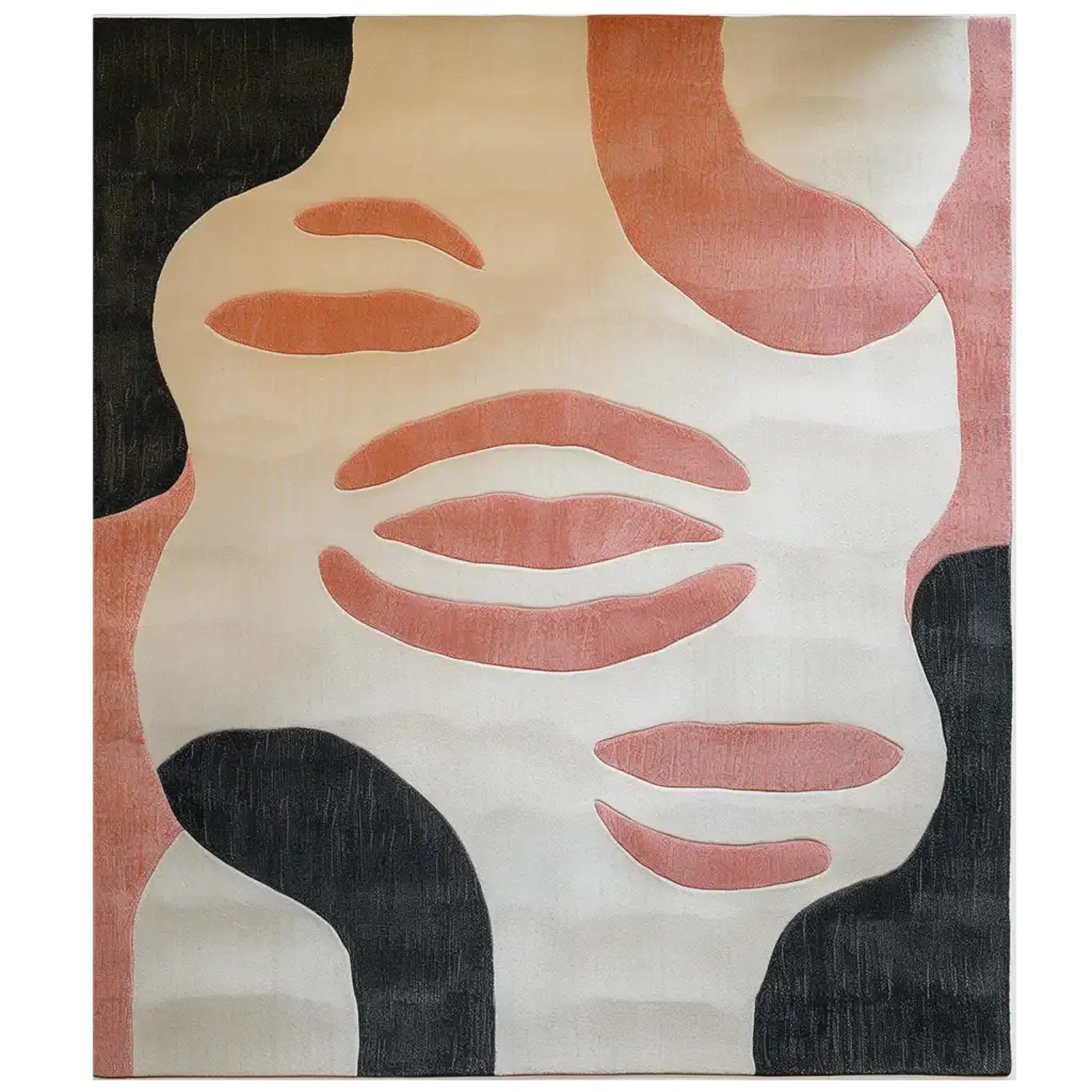 Coral Whisper Hand Tufted Wool Rug