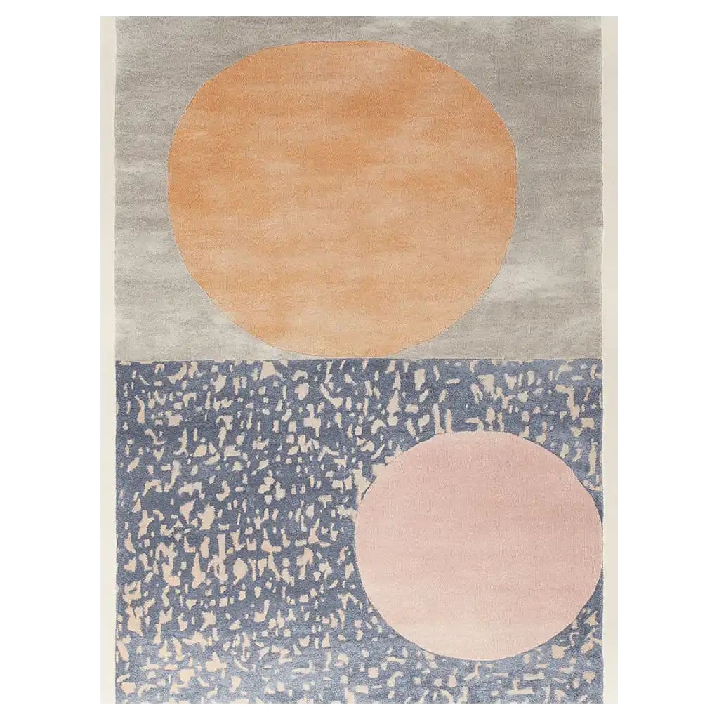 Cosmic Bloom Hand Tufted Wool Rug