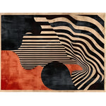 Crimson Noir Classic Hand Tufted Rug