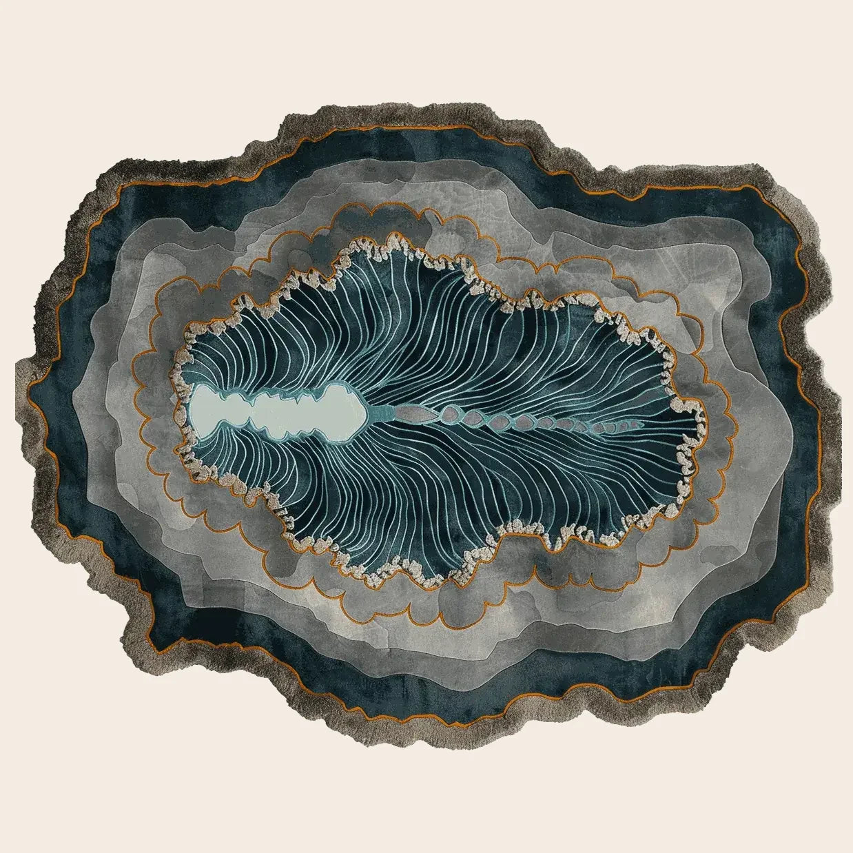 Crystal Earth Hand Tufted Rug - rug