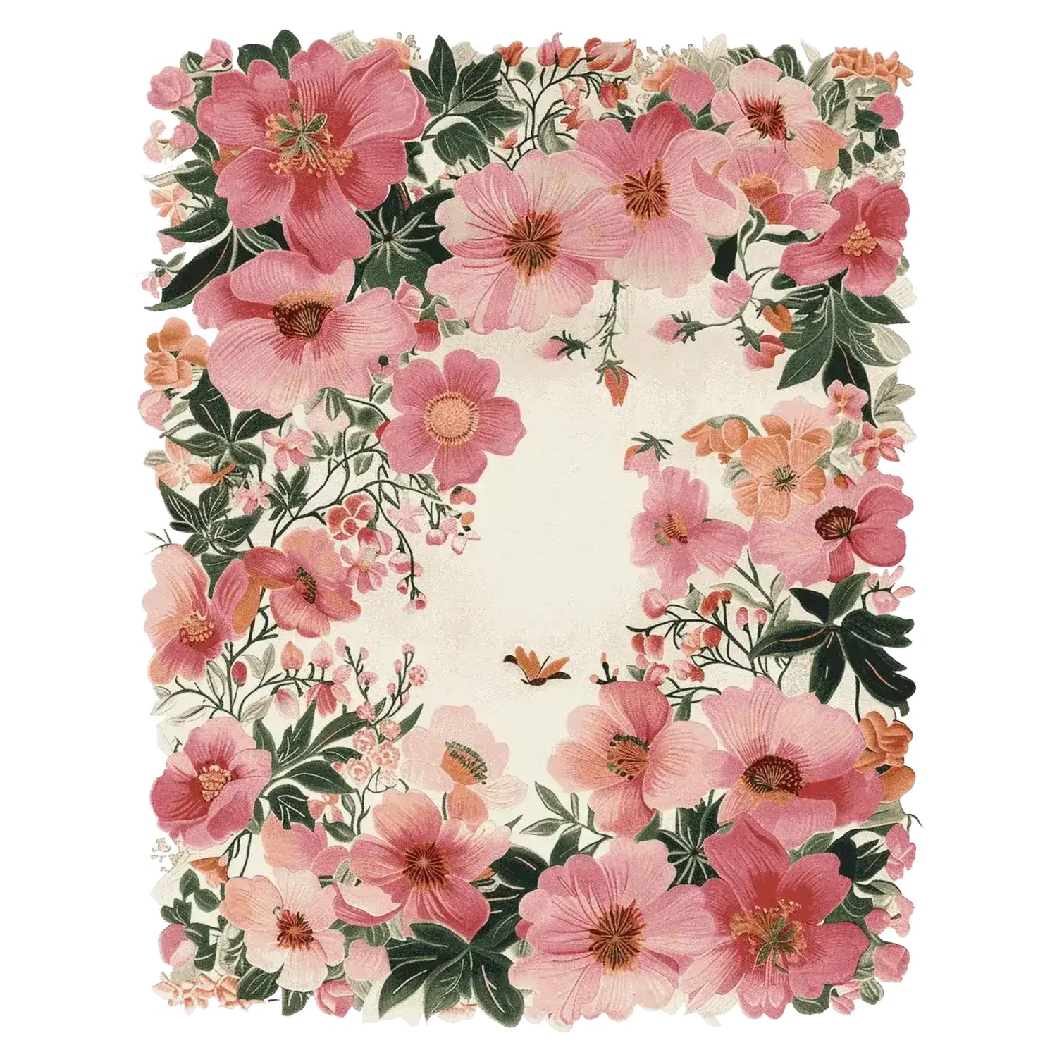 Dancing Meadow Bloom Hand Tufted Rug