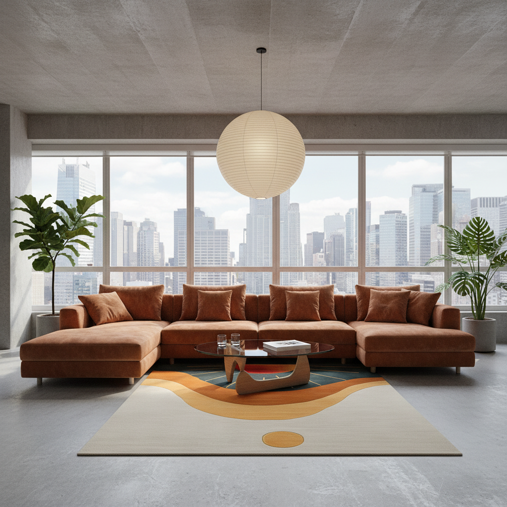 Desert Dawn Hand Tufted Wool Rug