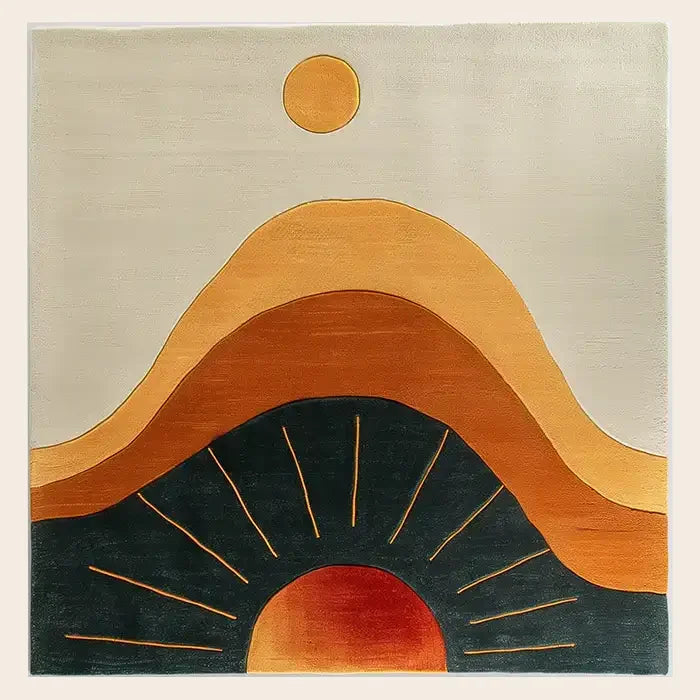 Desert Dawn Hand Tufted Wool Rug