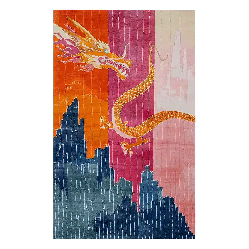 Dragon Horizon Hand Tufted Wool Rug