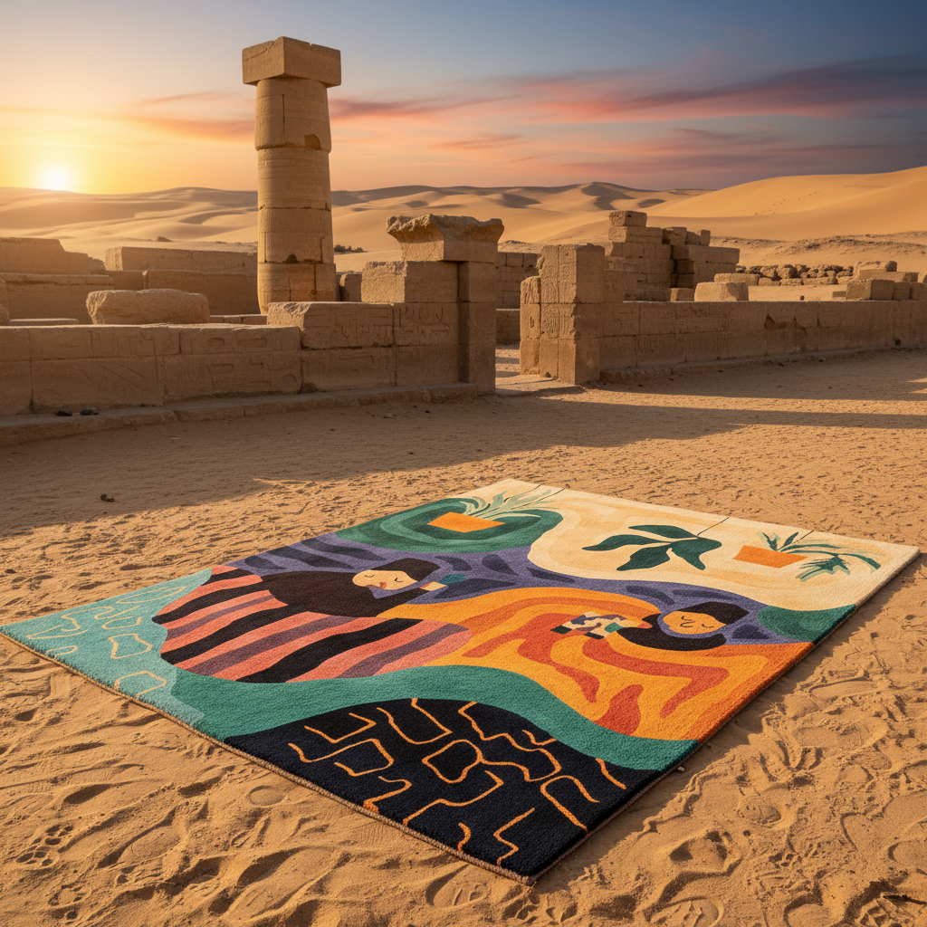 Dreamscape Haven Hand Tufted Wool Rug