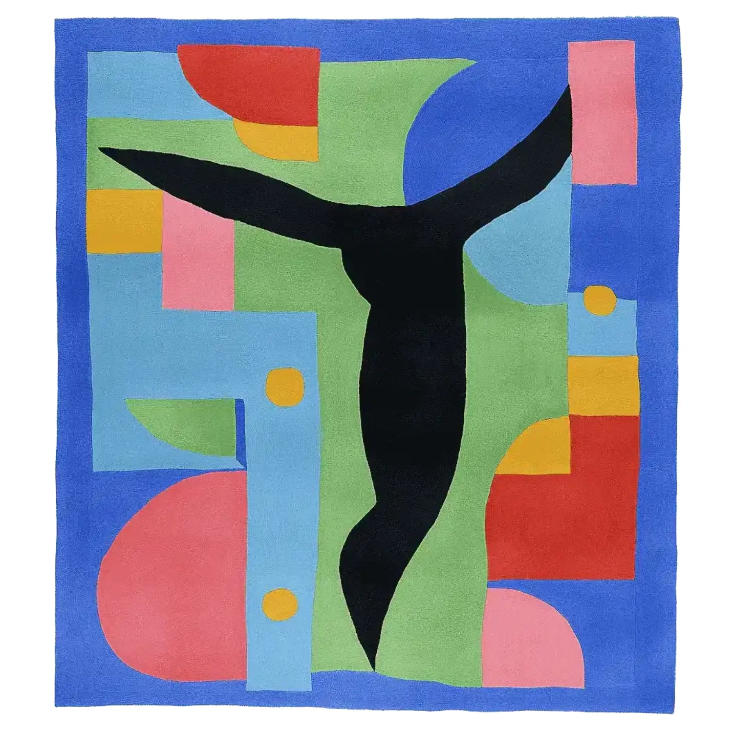 Electric Dance Flow Hand Tufted Rug