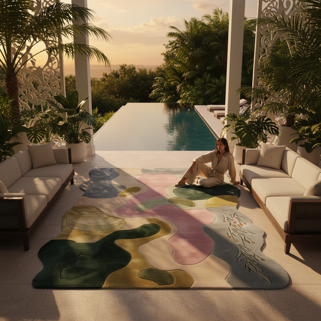 Elysian Fields Hand Tufted Wool Rug