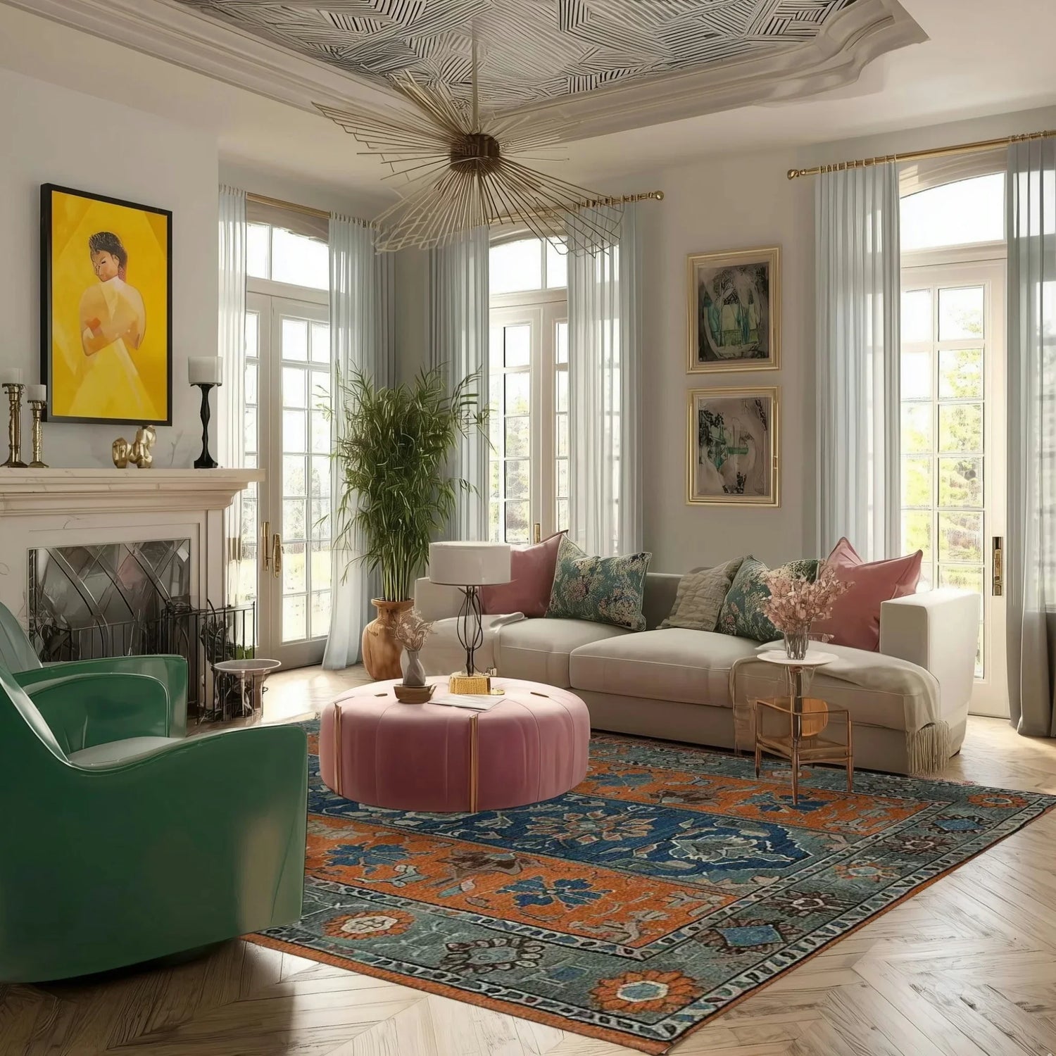 Ember Haven Hand Tufted Rug