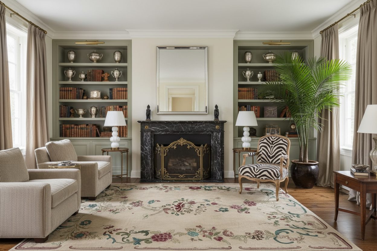 Empire Blossom Hand Knotted Rug