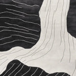 Erosion Stream Veins Hand Tufted Rug - rug