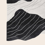 Erosion Stream Veins Hand Tufted Rug - rug