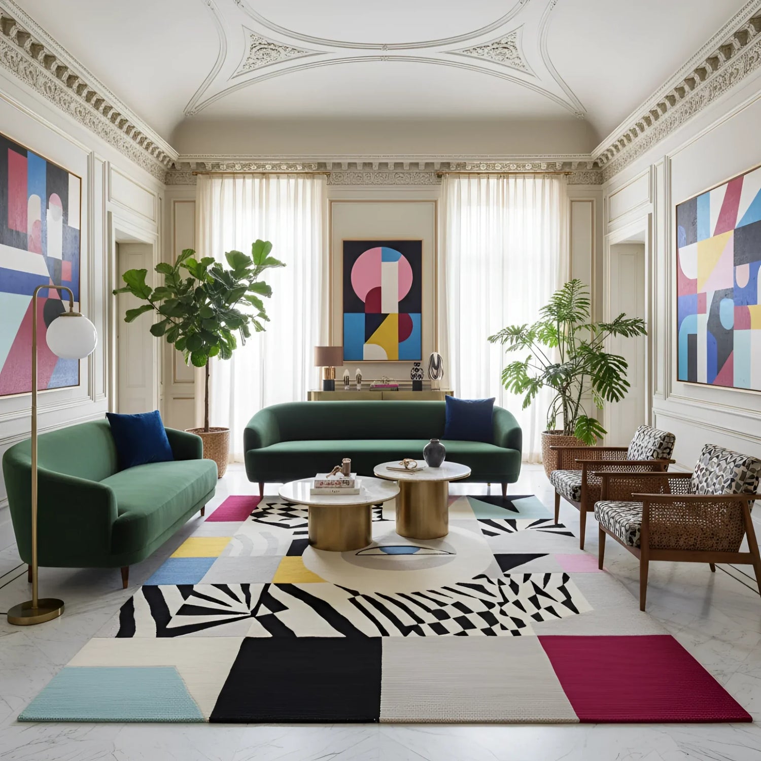 Eye Spy Chaos Hand Tufted Rug