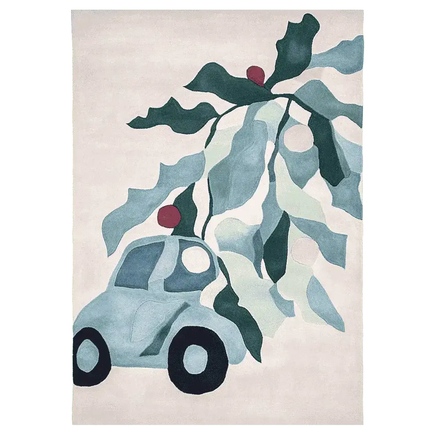 Festive Road Trip Hand Tufted Rug