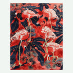 Flamingo Fiesta Hand Tufted Rug 1 - 1001 Knots