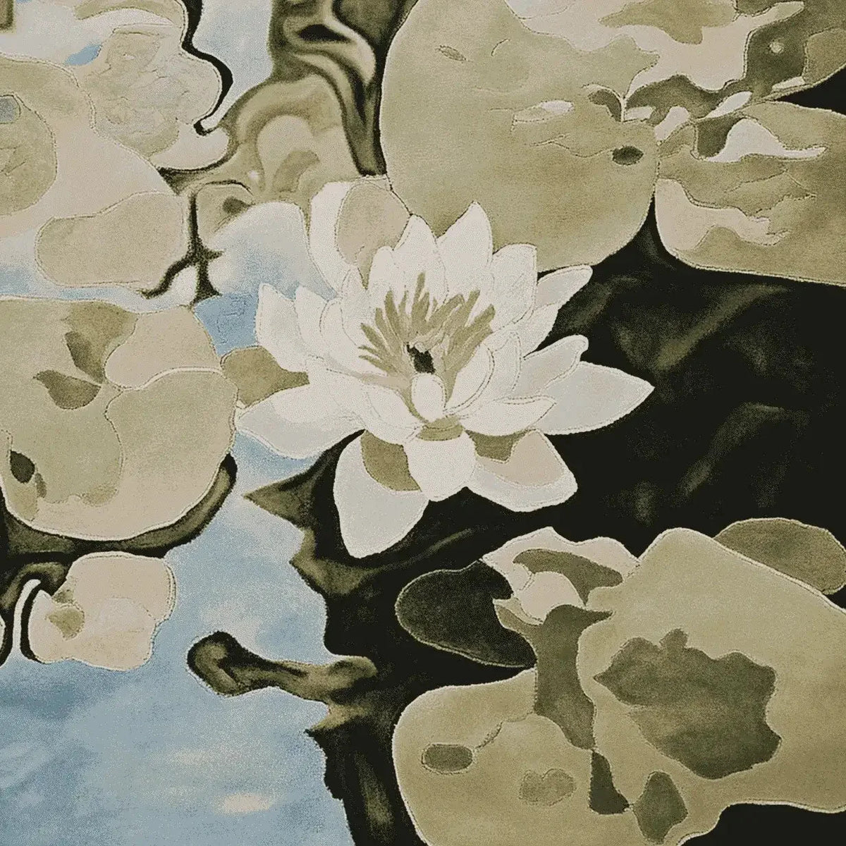 Floating Petal Dreams Tufted Rug - rug