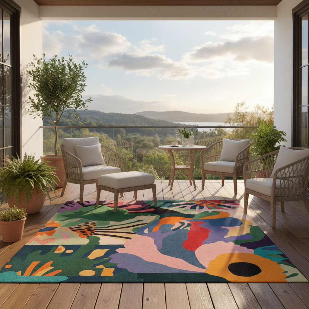Flora Fever Dream Hand Tufted Rug