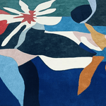 Flora Flutter Hand Tufted Rug 8 x 10 ft 3 - 1001 Knots