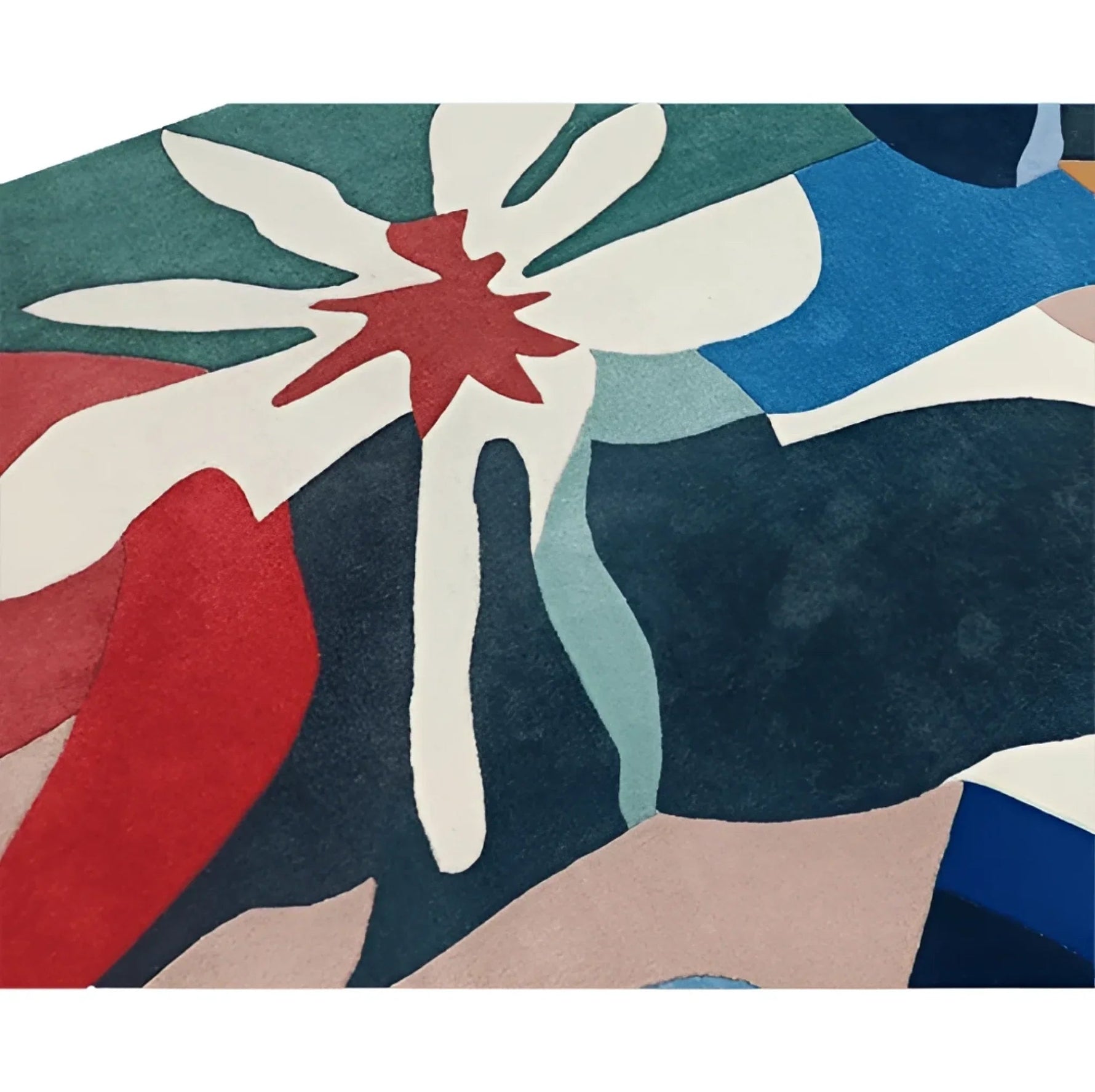 Flora Flutter Hand Tufted Rug 8 x 10 ft 10 - 1001 Knots