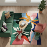 Flora Flutter Hand Tufted Rug 8 x 10 ft 7 - 1001 Knots
