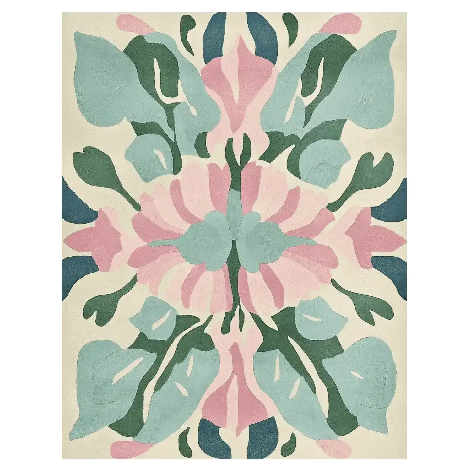 Fracture Bloom Core Hand Tufted Rug