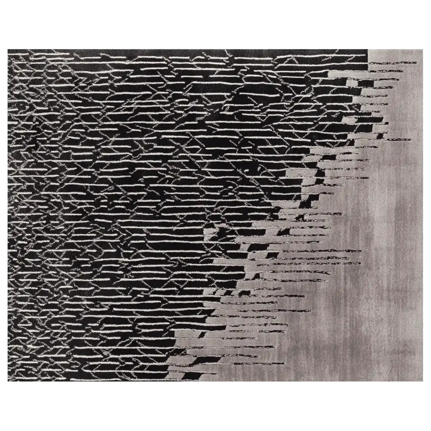 Fragments Become Form Hand Tufted Rug