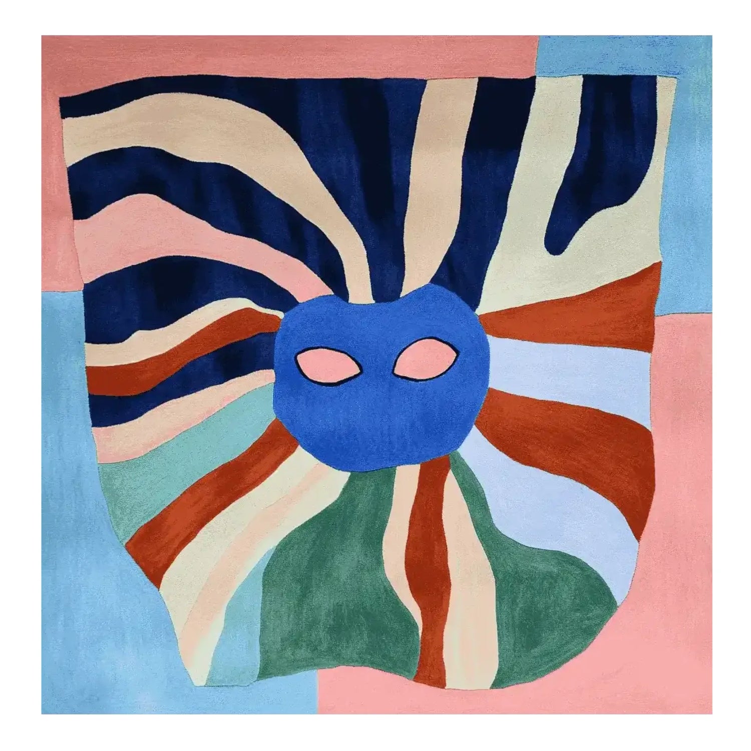 Funky Flow Fever Hand Tufted Rug