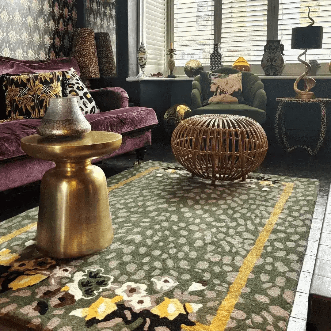 Garden of Courage Hand Tufted Rug - Night 2 - 1001 Knots