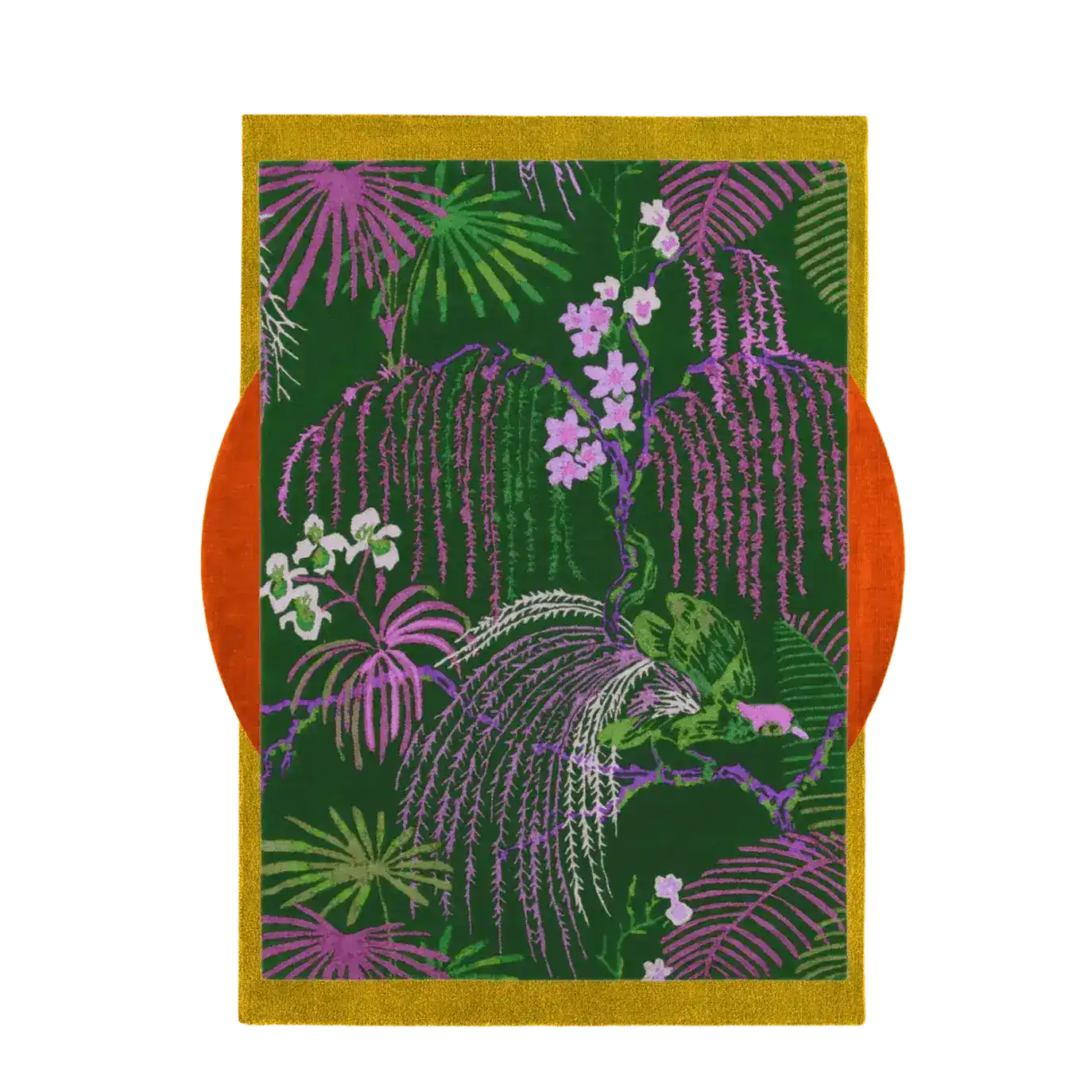 Garden of Love Sunny Hand Tufted Wool Rug