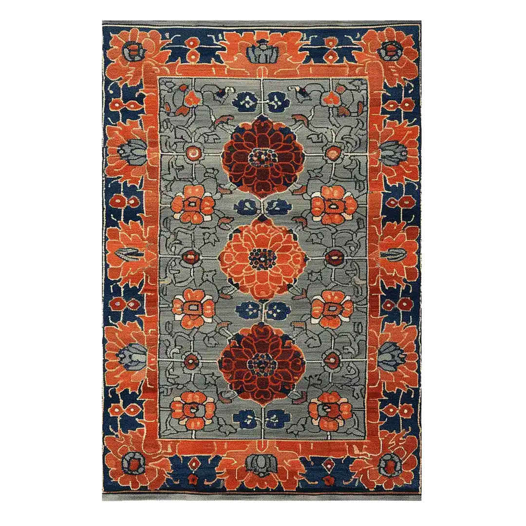 Garden of Tradition Hand Tufted Rug