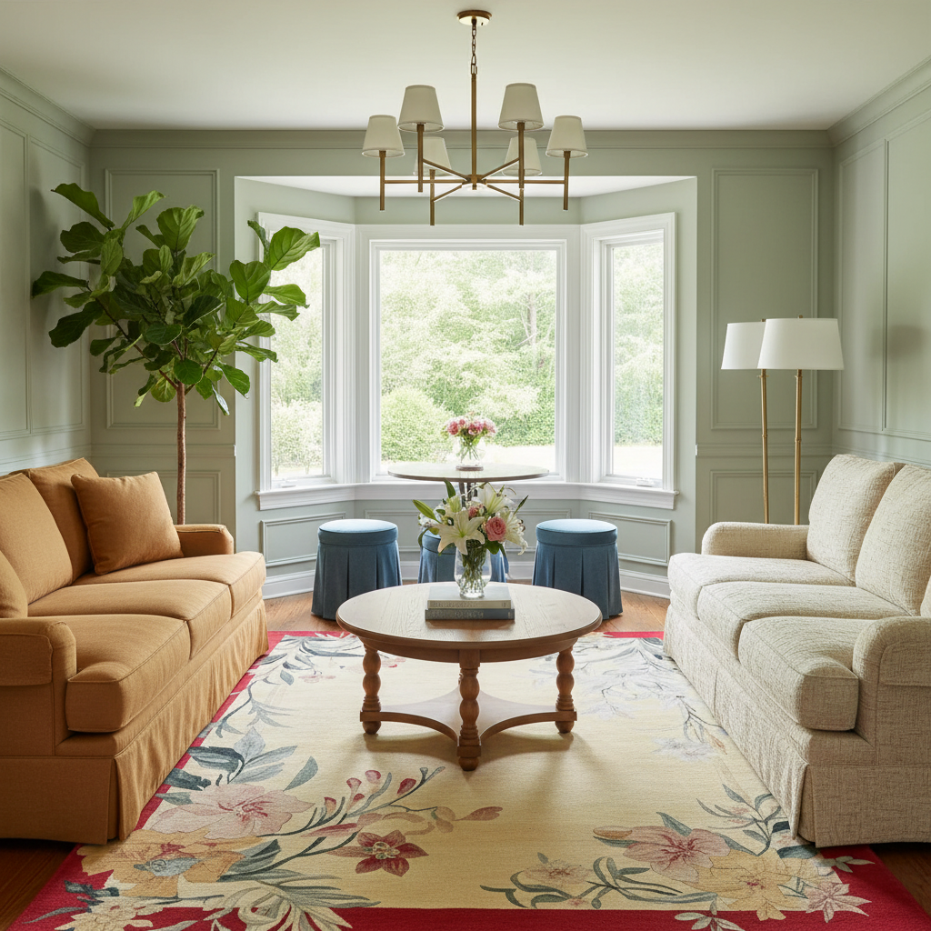 Golden Meadow Hand Tufted Rug