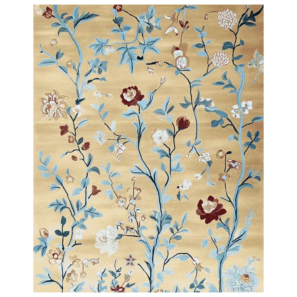Golden Vine Rhapsody Hand Tufted Rug