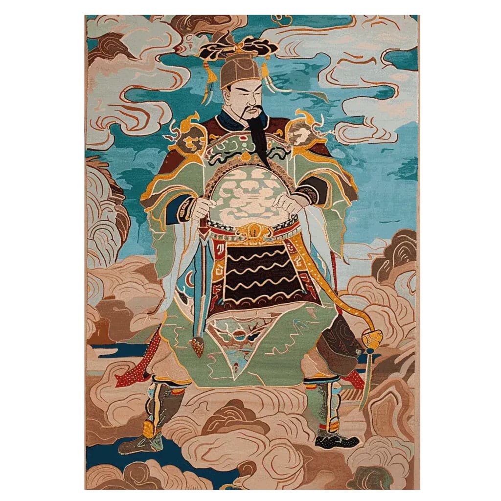 Guardian of Clouds Hand Tufted Rug