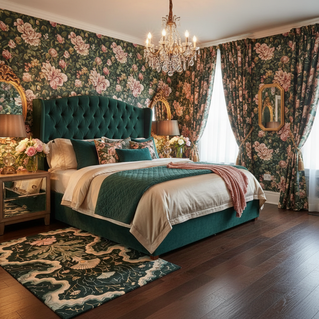 Heavenly Cloud Garden Hand Tufted Rug