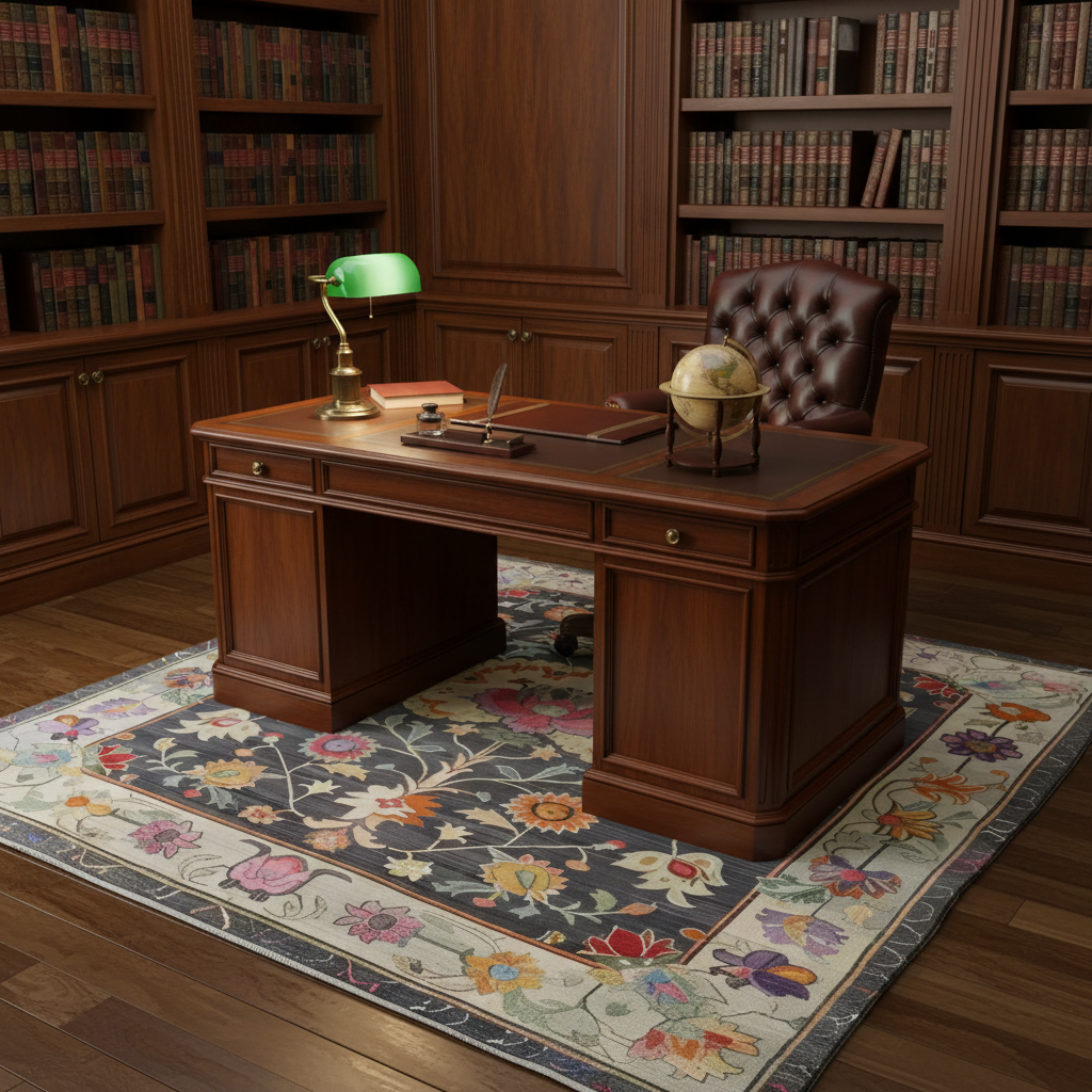 Heirloom Petals Classic Hand Tufted Rug