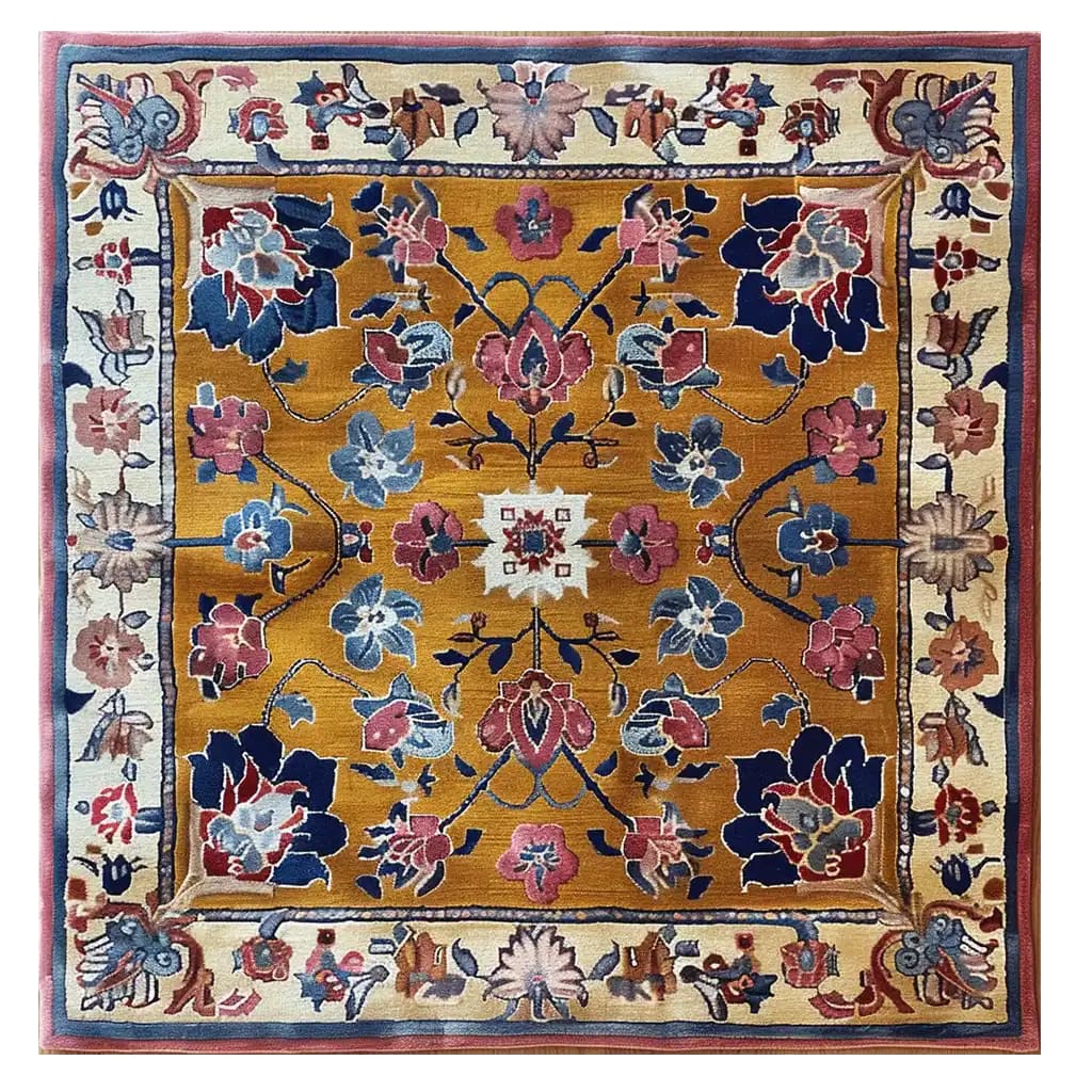 Heritage Suzani Hand Tufted Wool Rug 1 - 1001 Knots