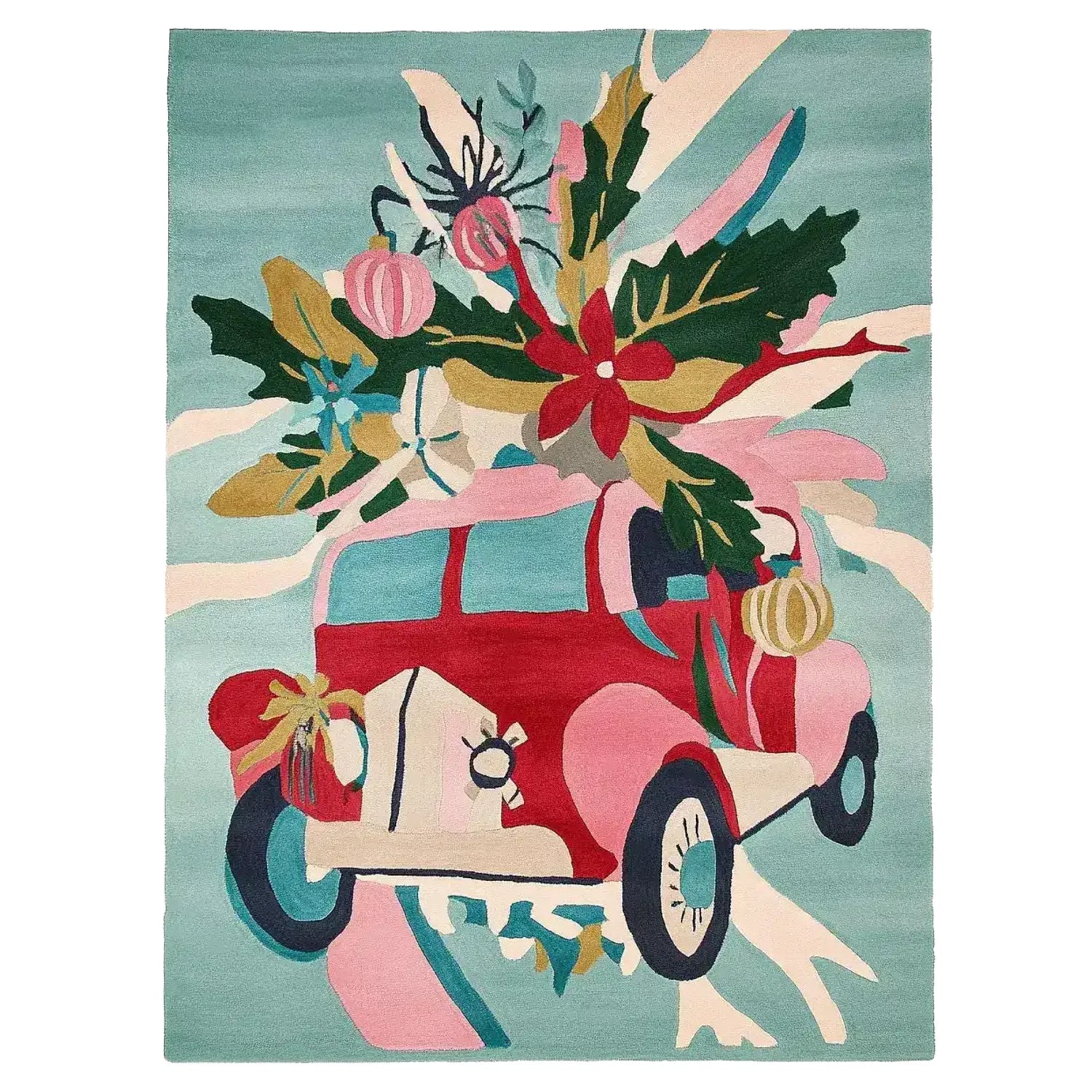 Holiday Joyride Hand Tufted Rug