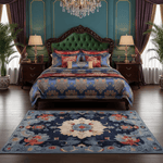 Imperial Garden Hand Tufted Rug 3 - 1001 Knots