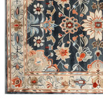 Imperial Garden Hand Tufted Wool Rug - Blue 4 - 1001 Knots