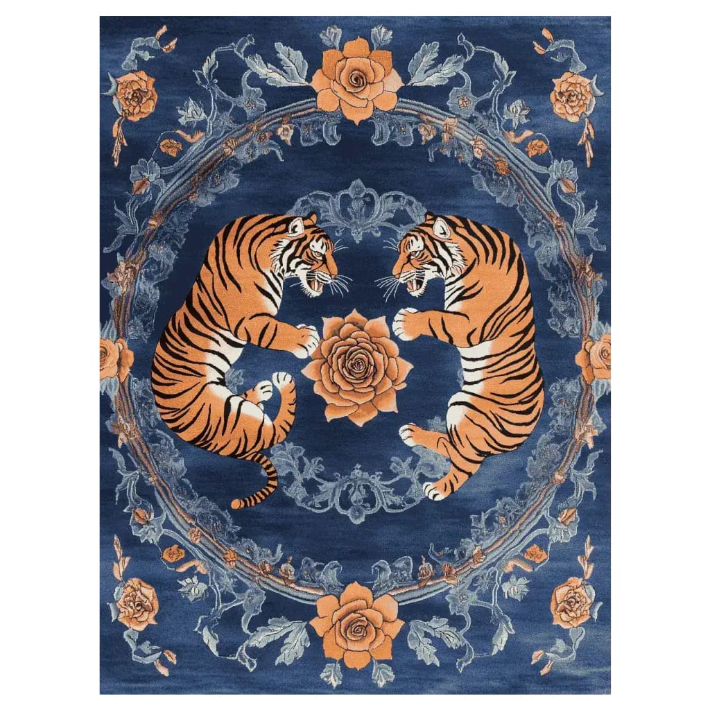 Imperial Guardians Hand Tufted Rug 1 - 1001 Knots