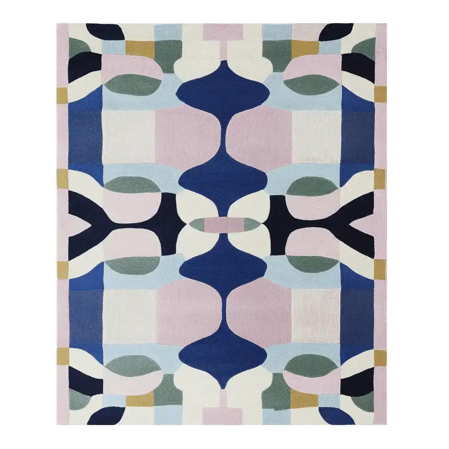 Infinite Symmetry Hand Tufted Rug