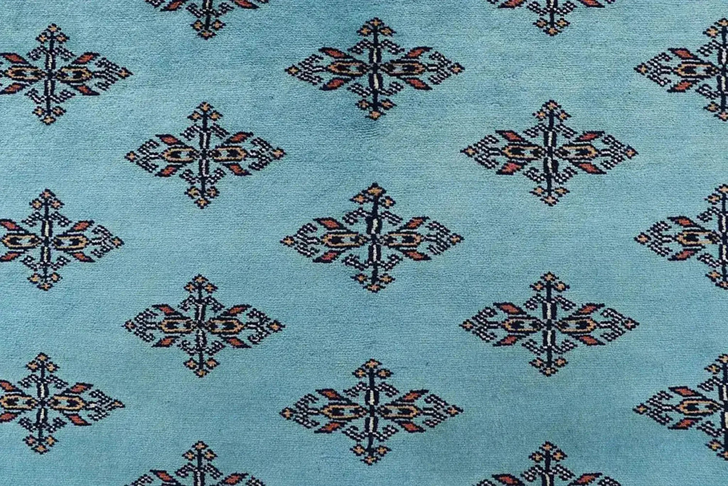 Javarak Blue Hand Knotted Area Rug