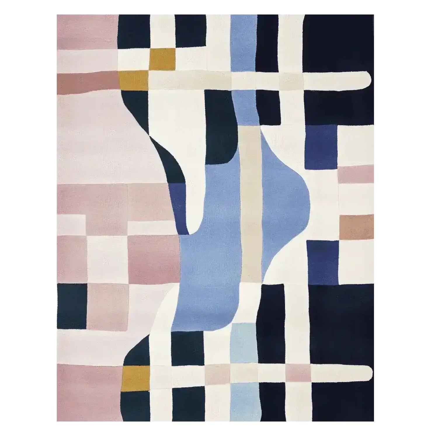 Jenga Jazz Hand Tufted Rug