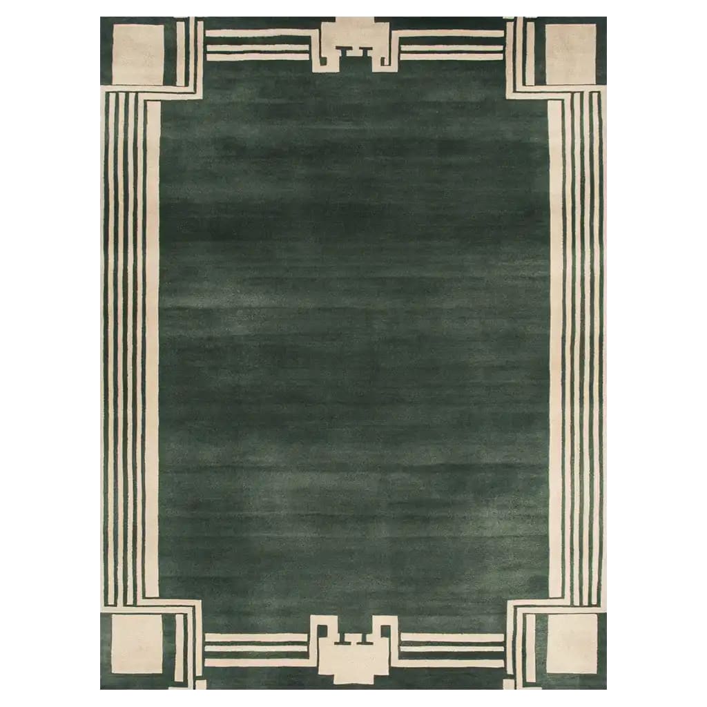 Labyrinth Ascent Hand Tufted Wool Rug